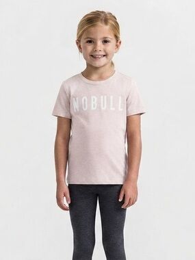 NWT NOBULL Unisex Kid’s Tee - Small - Dusty Rose Pink